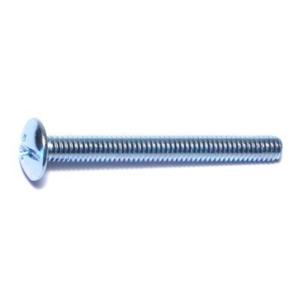Midwest Fastener #8-32 x 1-5/8 in Combination Phillips/Slotted Truss Machine Screw, Zinc Plated Steel, 100 PK 01970